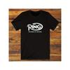 Camiseta Gráfica de Boxe Masculino da Boxing Magazine - Roupa de Esportes de Combate Oficialmente Licenciada, Tamanhos P-5GG, Preta com Estampa de Logo Branco, Adequada para