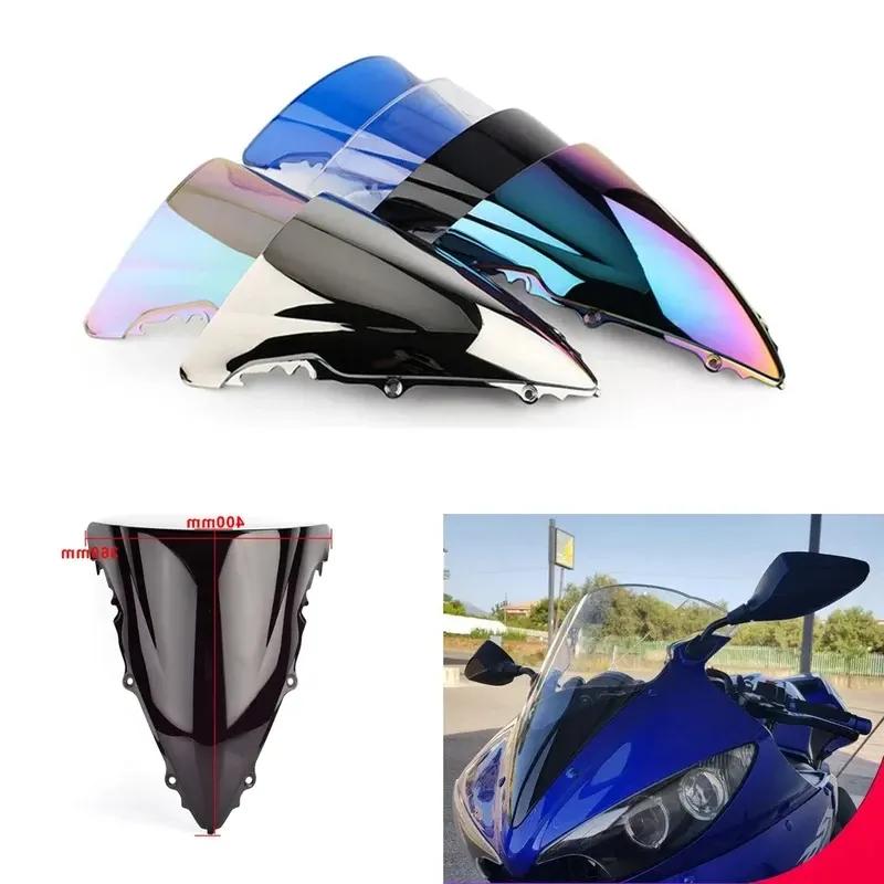 Motorcycle For Yamaha YZF R6 600 2003-2005 Screen Double Bubble Windshield Wind Deflector Protector WindScreen YZFR6 YZF-R6 2004
