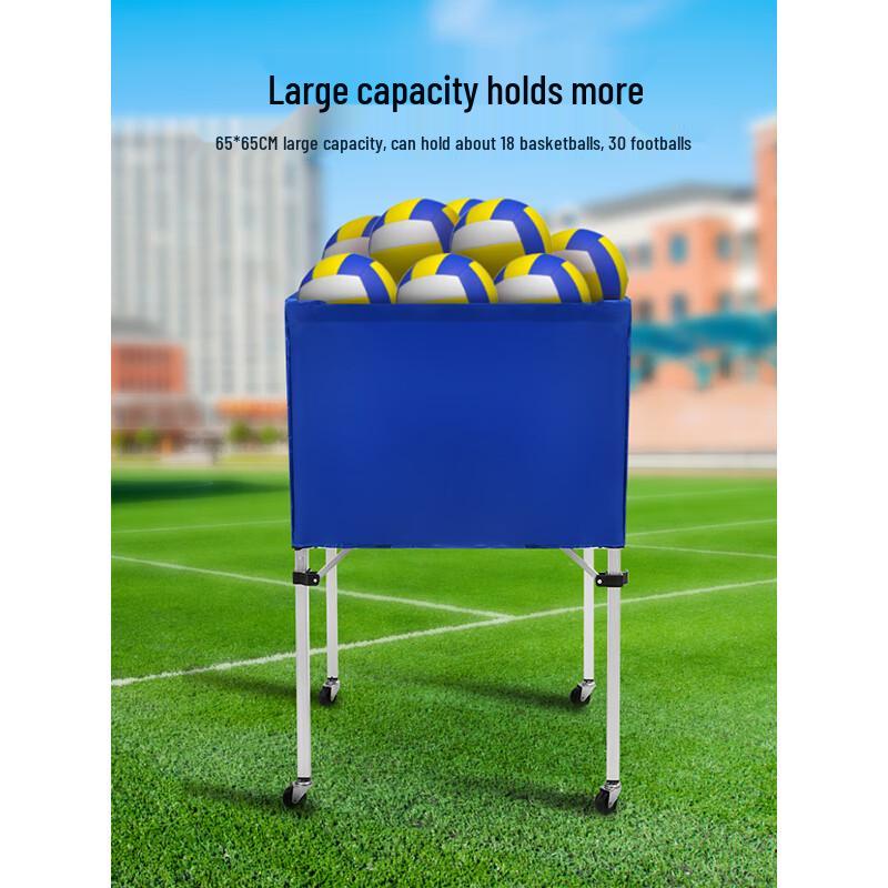 Jinwanfu Foldable Mobile Sports Ball Storage Cart