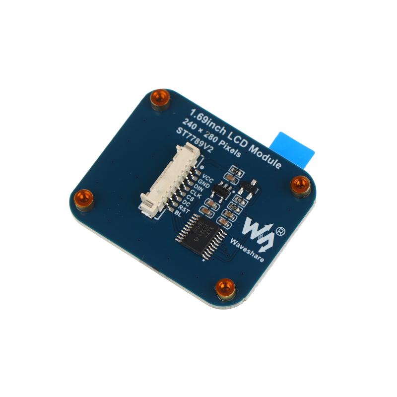 1.69 Inch Lcd Ips Display 240×280 Resolution St7789V2 Driver Chip With Spi Interface Module For Arduino