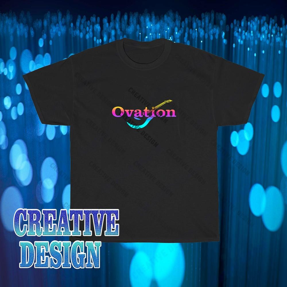 Новая футболка с логотипом гитары Ovation, смешная, размеры от S до 5XL 2XL