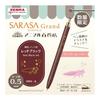 Zebra Sarasa Grand Gel Pen, 0.5mm, Limited Edition Animal Department Series, Red Black, Metal Barrel, Smooth Writing, Vivid & Deep Ink, Water-Based