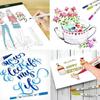 12/24/100/120 Colors Felt Tip Drawing Watercolor Art Markers Pen Dual Brush Fineliner Colouring Pen Set for Calligraphy Painting