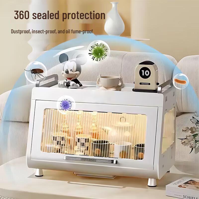 Kitchen Dish Drying and Storage Rack