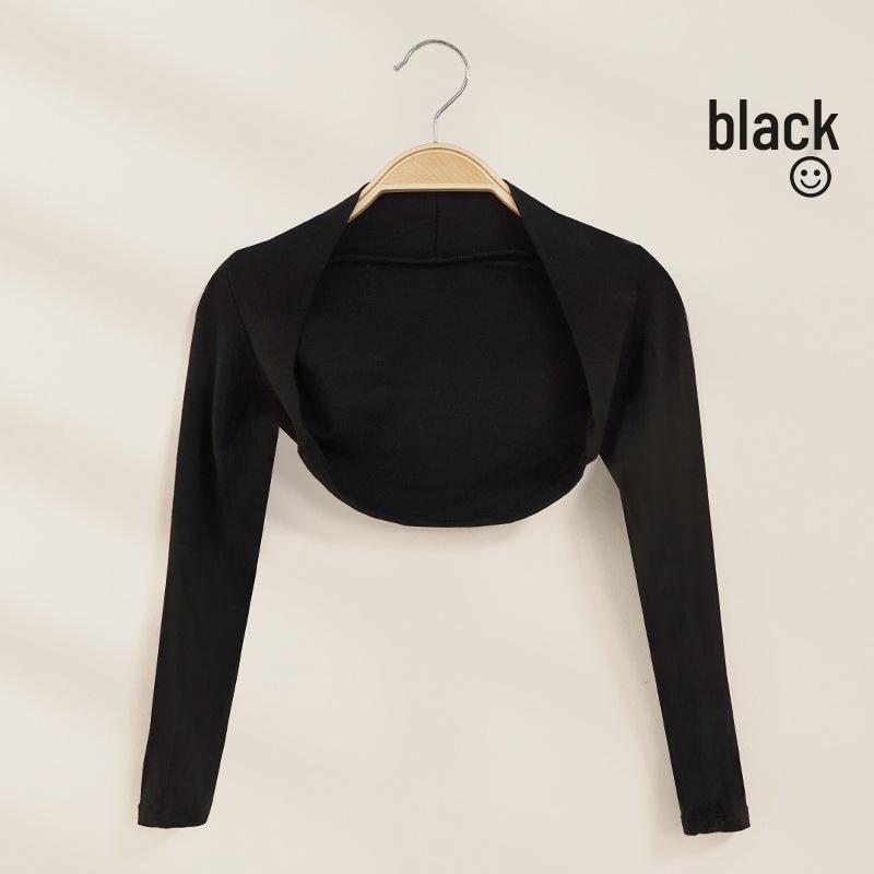 

Детский кардиган для балета с длинным рукавом из модала и тренировочная одежда Size 150 (Height 140-150cm)