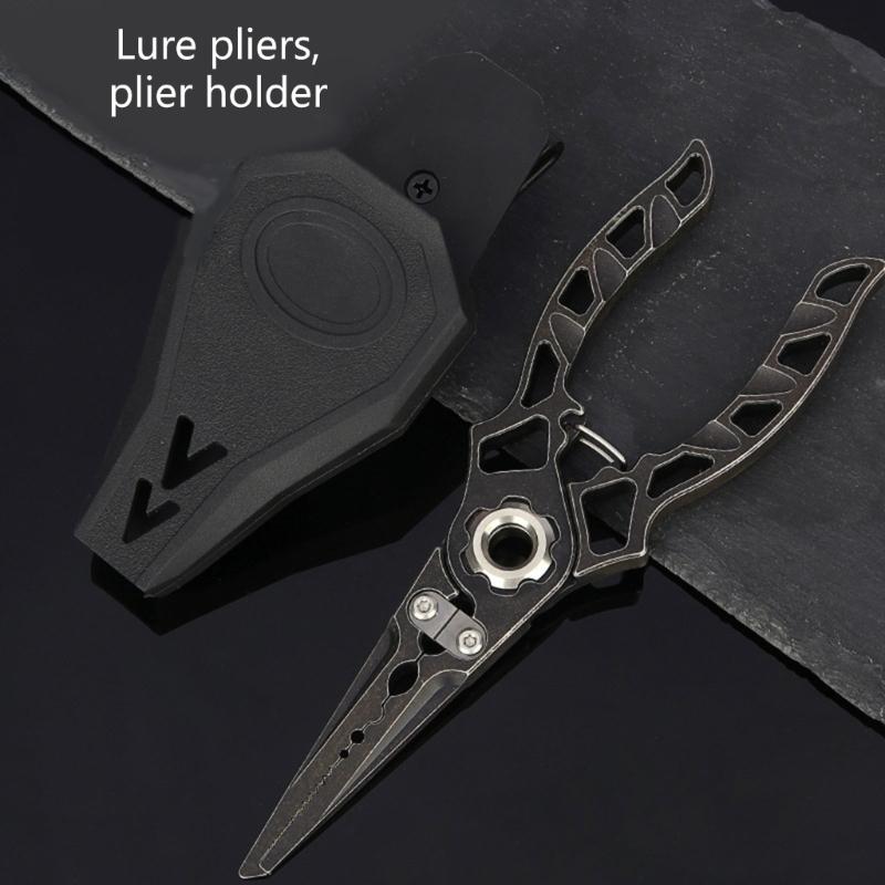 Fishing Pliers Holder Sheath With Belt Clip For Waist Attachment Tool Light Weight Design Fishing Tool Pliers Pouches