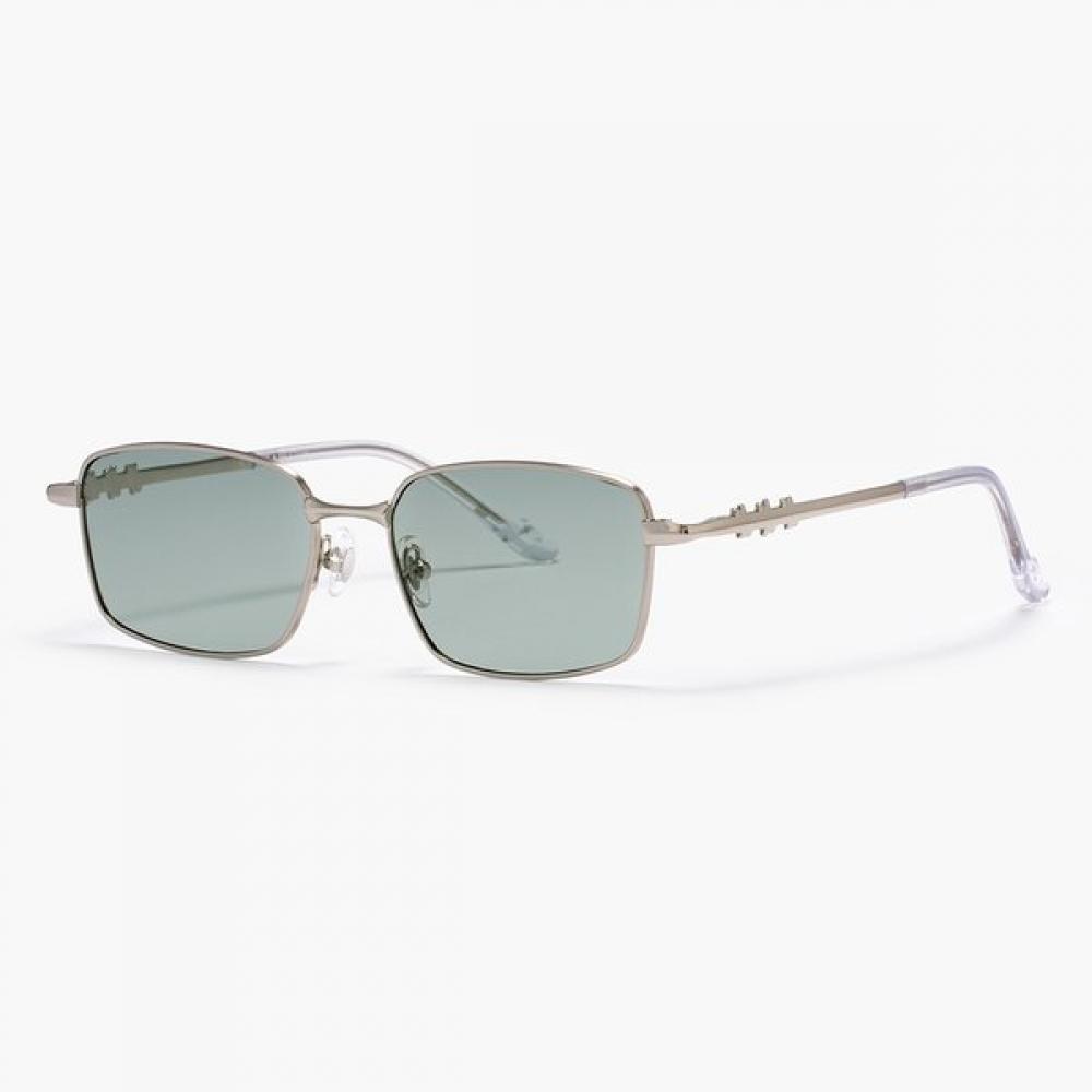 RECLOW Stainless Amon Sunglasses Silver Green