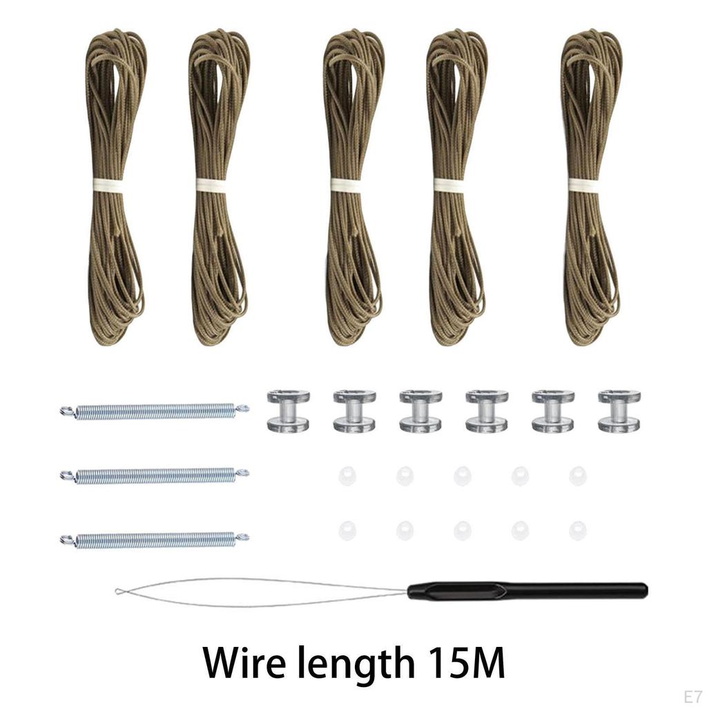 RV Pleated Shade Repair Kit Blind String First Aid Cord Bushings Retainers Cords Hardware