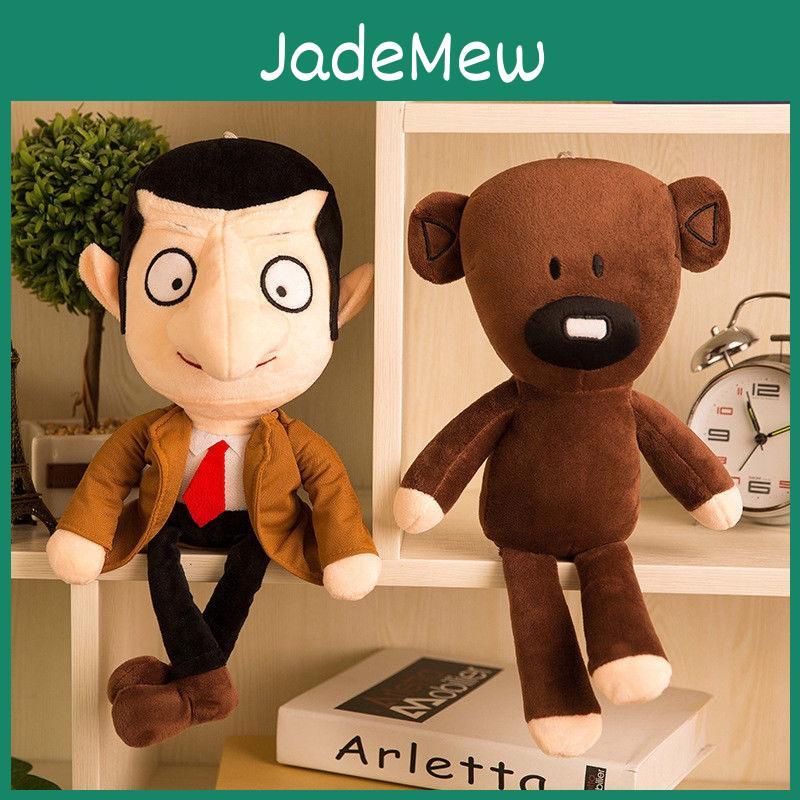 Peluche douce Mr Bean et ours en peluche, idéale comme cadeau de Noël pour enfants et objet de collection.