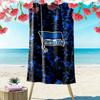 Hertha BSC Print Beach Towel, Large Soft Quick Dry Towel for Beach Camping Swimming