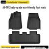 Tesla Model 3/Y TPE Floor Mats: Full-Coverage Driver's Side Carpet