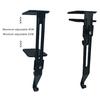Christmas Stocking Holders Adjustable Mantle Christmas Sock Hook Anti-slip Fireplace Stocking Rack Multi-use Hooks for Xmas Party Decoration