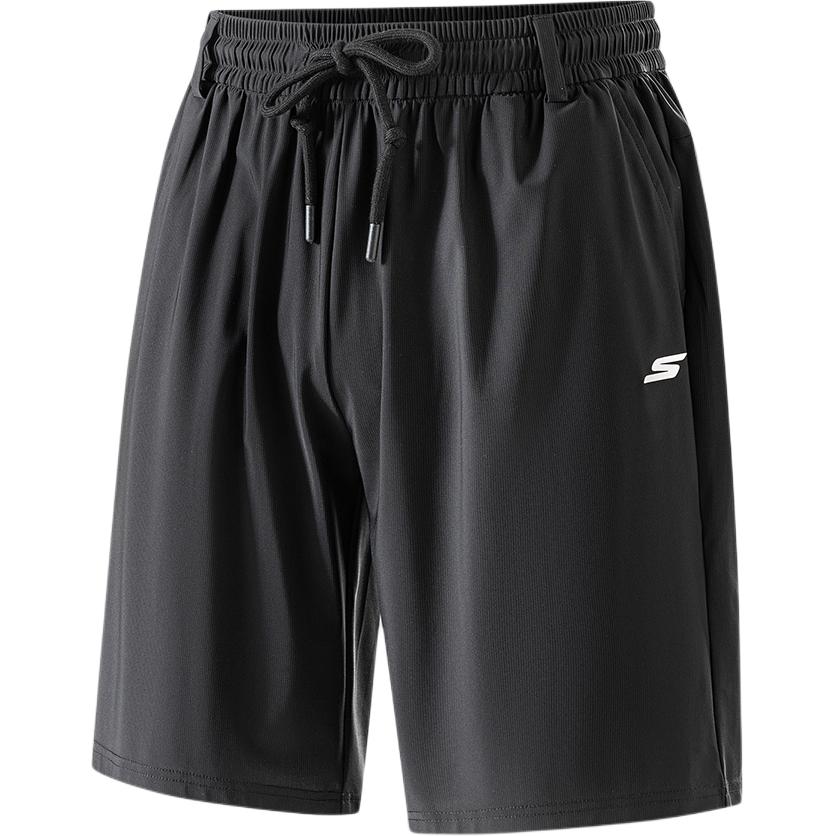 Skechers Basic Simple Breathable Quick-Dry Outdoor Sports Fitness Casual Shorts Unisex shorts P225U077-01TS S