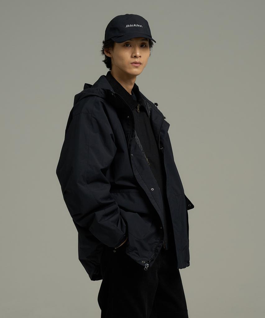 Dickies Cordura Windbreaker Rain Jacket Black