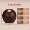 USB Mini Wooden Grain Spherical Air Humidifier & Seven-Color Aroma Diffuser Gift.