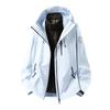 New high-quality couple models, men's and women's outdoor graphene three-in-one detachable jacket, windproof and waterproof for men and women