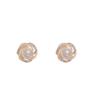 Exquisite Zircon & Pearl Stud Earrings for Women - Petite S925 Silver Needle, High-End French Elegance