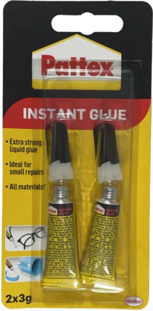 Pattex Superglue Instant Glue Multipurpose Adhesive Glue for Interior and Exterior Repair
