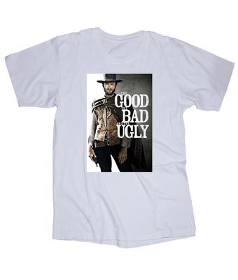 The Good the Bad the Ugly Movie White T-shirt Clint Eastwood
