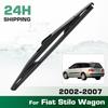 Rear Windshield Wipers Blades,Premium All-Season Wiper Blades Replacement For Fiat Stilo Wagon 2002-2007,Natural Rubber Bayonet,Easy To Install 14″