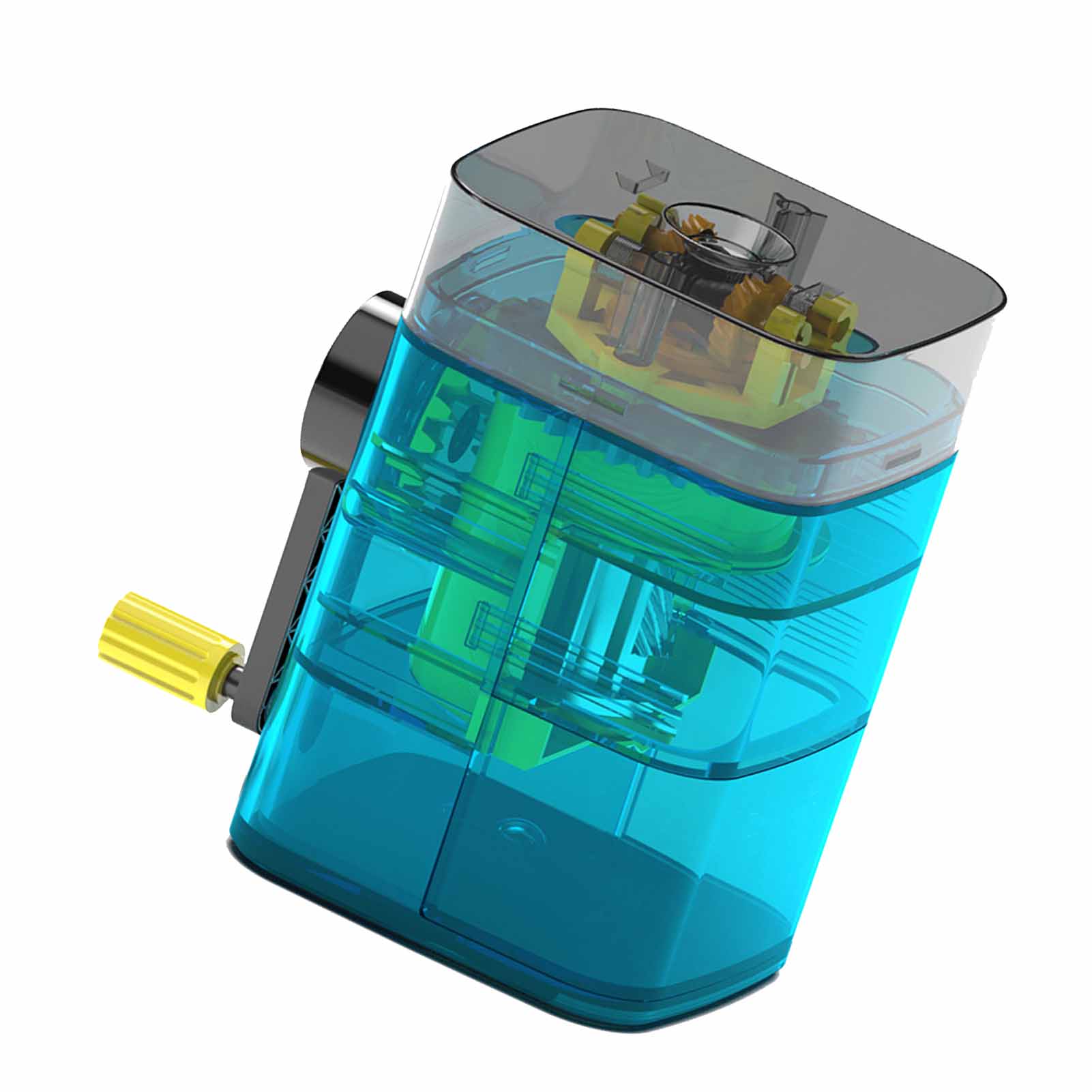 

Pencil Sharpener Manual Artist Drawing Sketching Pencil Sharpener Stationery Supplies for Office Classroom Blue синий