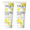 Tuco® Kids 2 w 1 Krem do twarzy + Filtr przeciwsłoneczny SPF 30 z olejem szafranowym | UVA/UVB PA++++ | Szerokie spektrumv | 50g-Opakowanie 2 szt. |