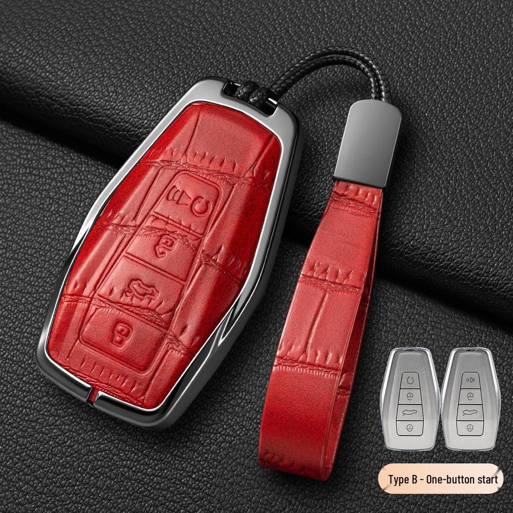 Geely Car Key Case & Protective Shell for Emgrand, Xingrui, Boyue Pro, Xingyue L, Vision X3/X6, Binyue Models