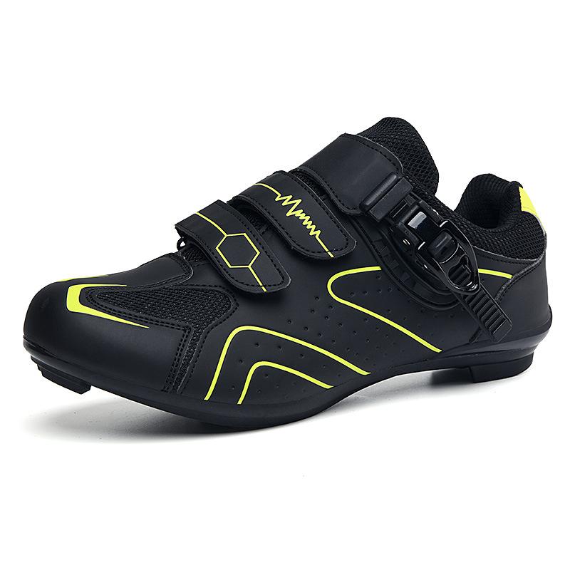 QX2003 Men s Women s Cycling Shoes Low Top Mountain Lock Road Unlock Bicycle Large Rotating Button 41