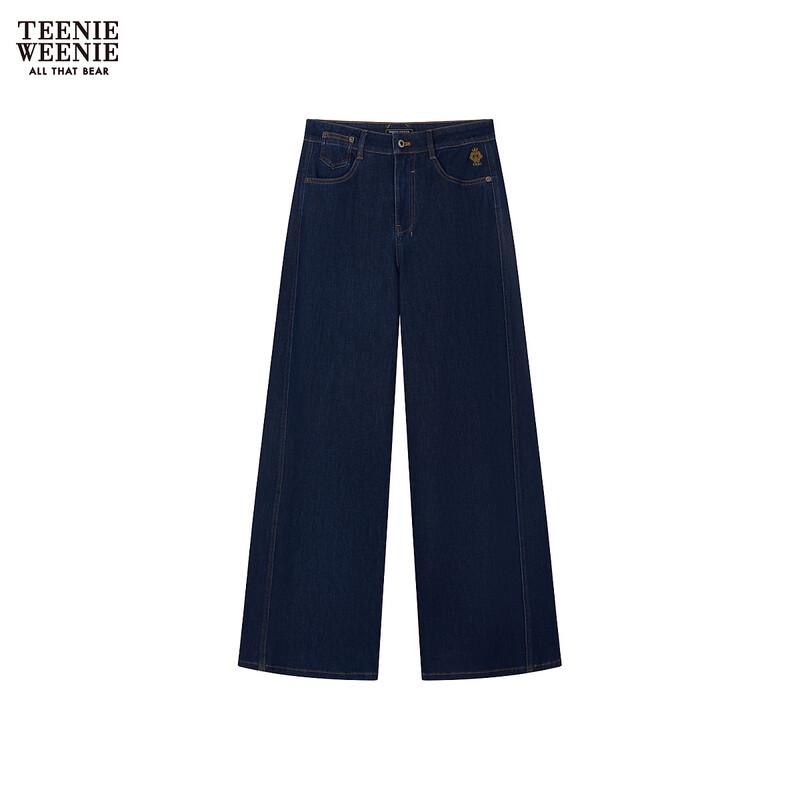Teenie Weenie Women s Embroidered Denim Long Pants S
