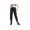 Nike Solid Color Mid-Waist Straight-Leg Casual Pants Women Bottoms Black CV0617-010