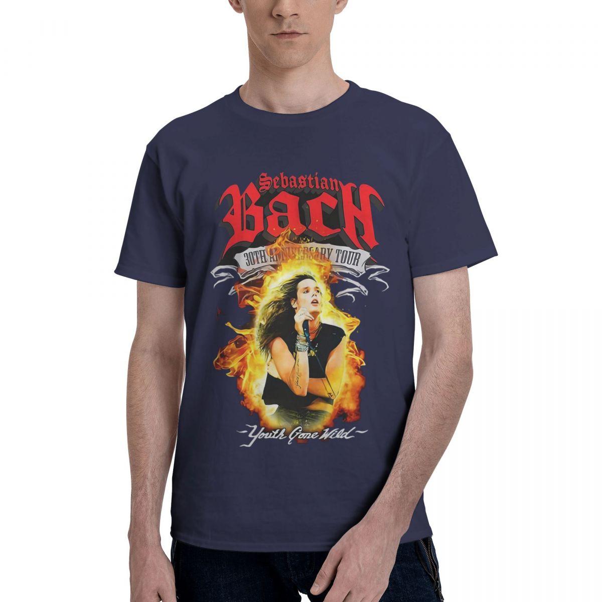 

Sebastian Bach Skid Row 30Th 100 Cotton Casual Breathable Confortable TShirt Football Shirts 2025 T Shirt Men 4XL