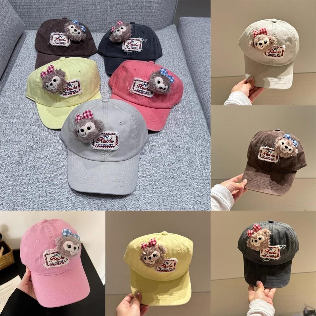 Cute Baseball Cap With Shelliemay Dolls And Letter Decoration For Wear Daily