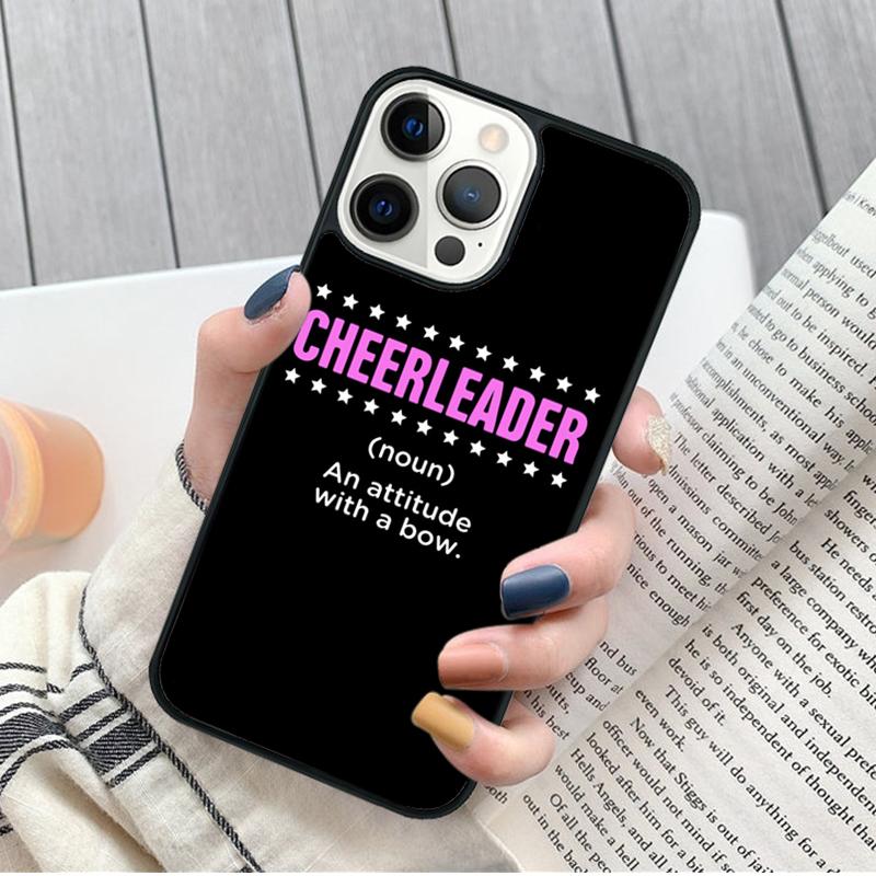 Cute And Funny Cheerleading Cheerleader Phone Case for iPhone 17 Air 16 15 14 12 13 PLUS 11 PRO MAX Cover