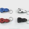 Compact Multi-tool: LED Flashlight, Knife, Screwdriver, Bottle Opener for Home, Travel, or Dorm Use.