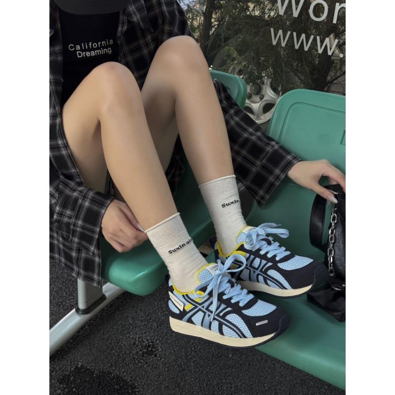 

Inner heightening women s shoes, new summer mesh breathable little white shoes, casual sports shoes 35 синий