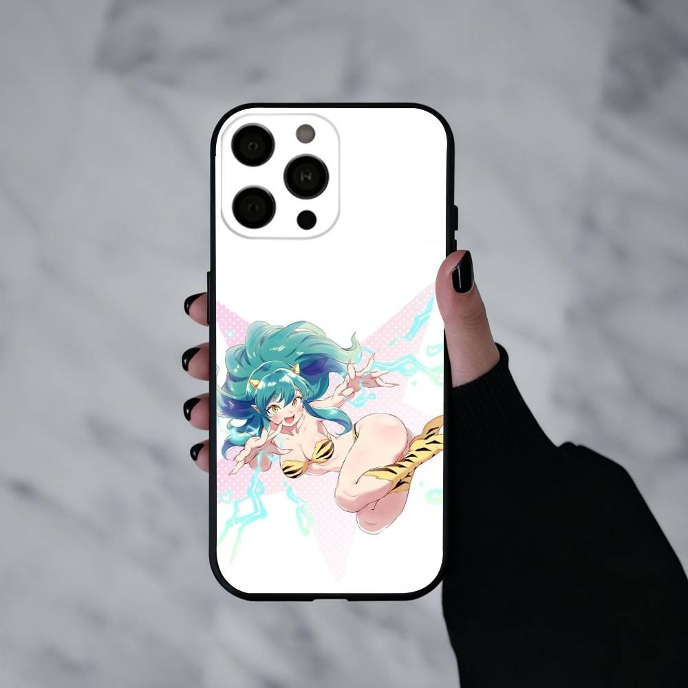 U-Urusei Yatsura L-Lum Mobile Phone Case For iPhone 17pro, 16,15,14,13,12,11 X XR Plus,Others Soft Black Cover