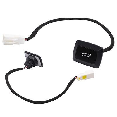 12V Auto Elektrischer Heckklappenschalter Kofferraumöffner Schalter Knopf Schwarz Universal Heckklappe Öffnen Schalter Auto Zubehör
