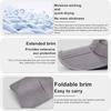 Creative Gift Quick Drying Baseball Cap Lightweight Packable Sports Hat Breathable Polyester Outdoor Hat