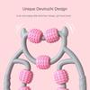 Nine-wheel circular leg clamp, thigh muscle relaxer, leg stretching massager, beautiful leg yoga roller clip lady Body Care
