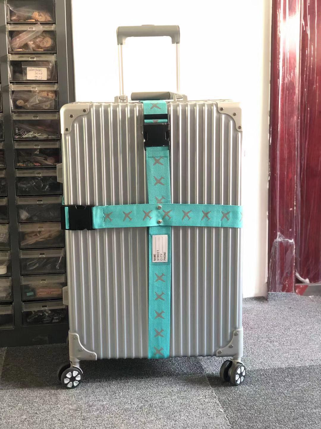 

Двойной набор багажных ремней: Светящийся в темноте, Съемные ремешки с кодовым замком