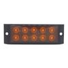1Pcs 12-24V 10 Leds Trailer Lights Waterproof Double Sides Marker Trailer Lights Car Truck Rear Tail Lamps Warning Signal Lights