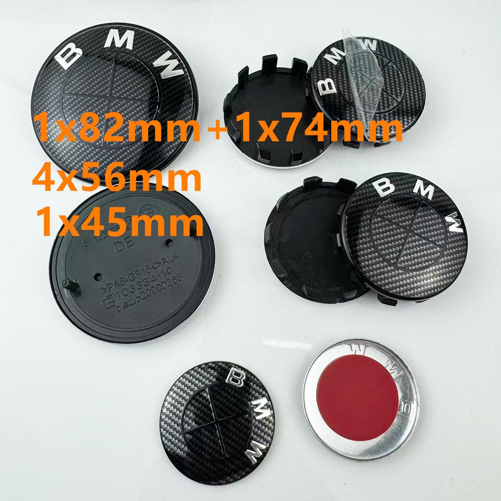 E46 E90 E60 45/56/68/74/82MM Car Front Hood Emblem Wheel Center Caps For BMW G11 G12 G30 G31 G32 G08 G05 F46 F49 F39 F90 G20 X3 X5 M4 Auto AA7 AA7