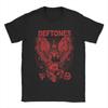 Men Vintage Rock and Rolls Deftones  T Shirts  Cotton Clothing Awesome Short Sleeve Crewneck Tee Shirt Big Size T-Shirts