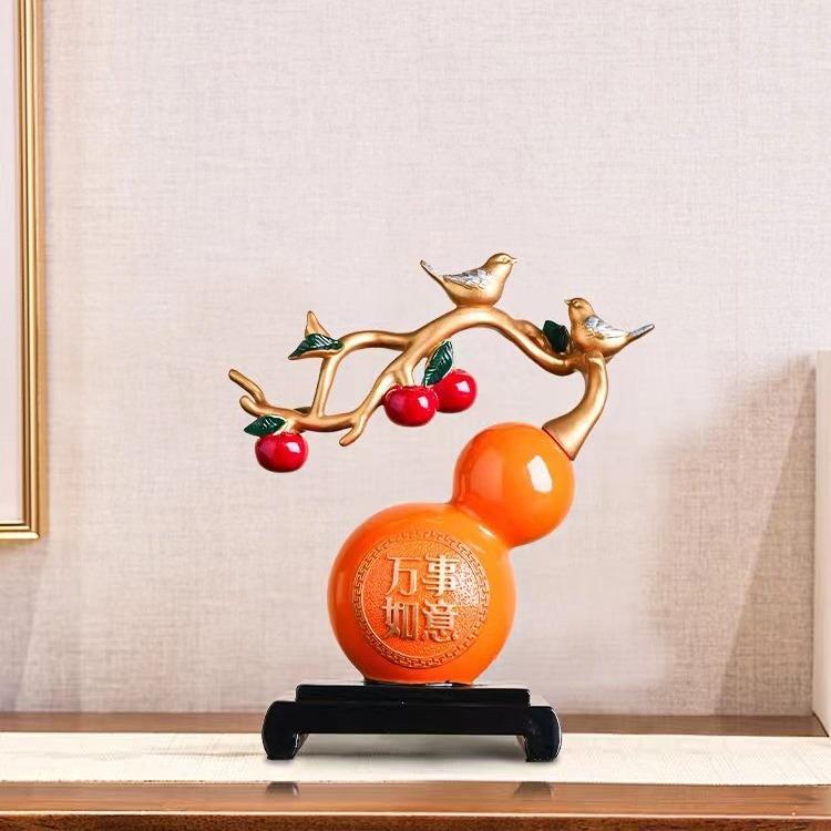 Original All The Best Gourd High-end TV Cabinet Wine Cabinet Home Accessories Housewarming Gift Pieces