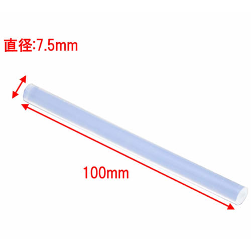 Takagi EARTH MAN Glue Stick Transparent 7.5mm100mm 20 Pieces