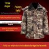 Vêtement d'extérieur d'hiver militaire camouflage résistant au froid pour hommes