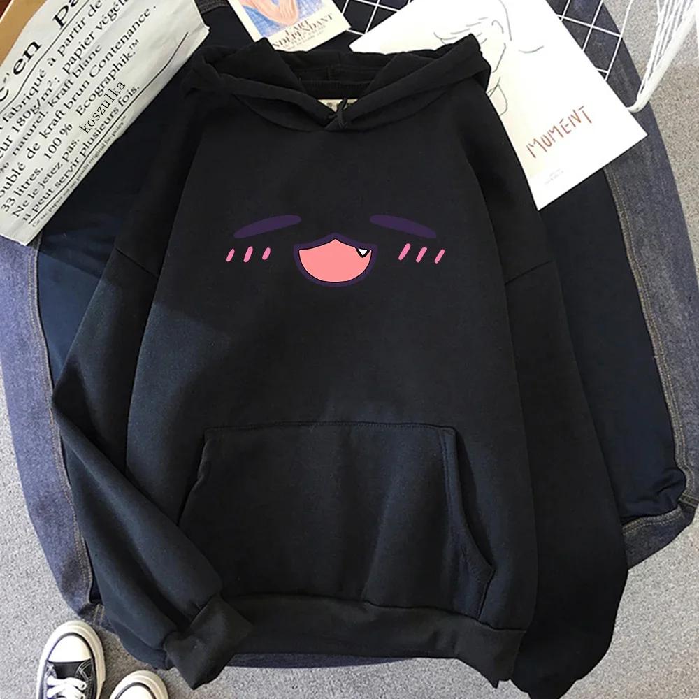 Tako Takodachi Face Hoodie Anime Hololive Hoodies Winter Women Spring/Autumn Tops Unisex Sweatshirt Vintage Harajuku Sudaderas