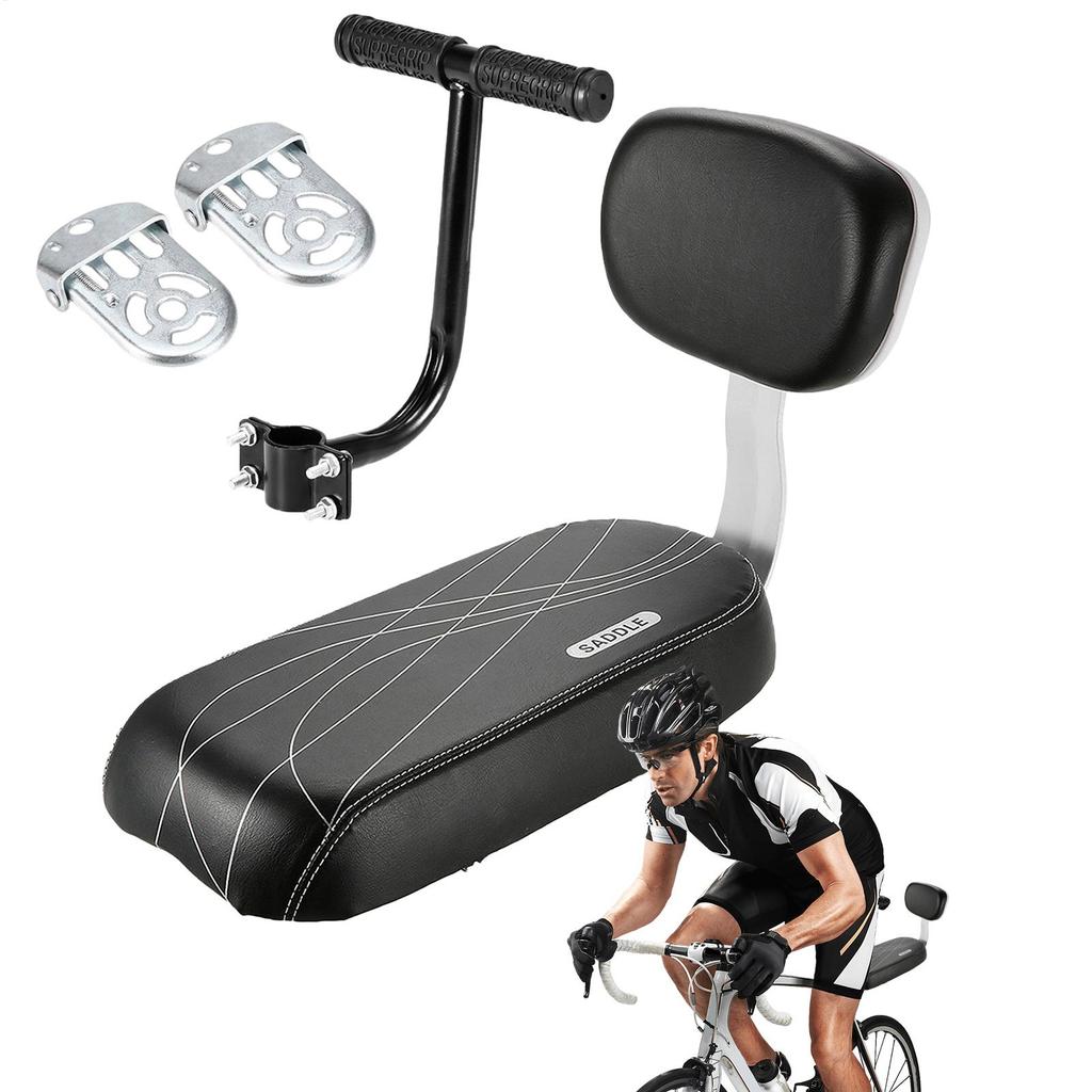 Bike Child Seats Child Bike Carrier Seat Rear Universal Bicycle Rear Seat Cushion Armrest Footrest For Kid's Child Safety