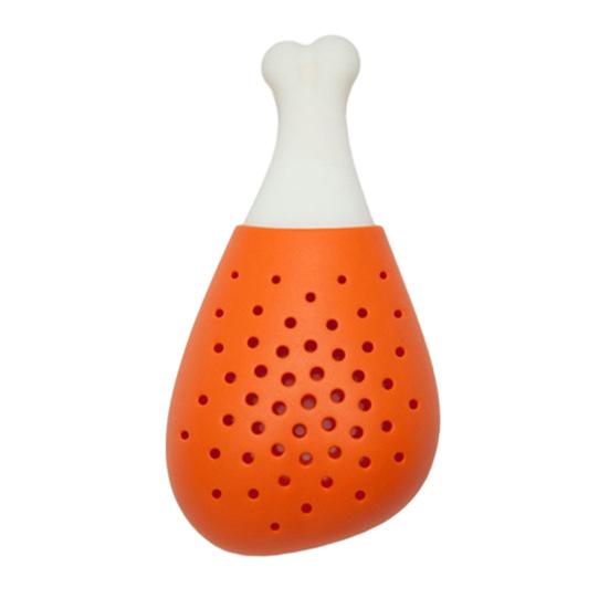 

Chicken Leg Shape Spice Filter for Soup Stew Creative Silicone Seasoning Pack Spice Soup Filter Fun Kitchen Gadget