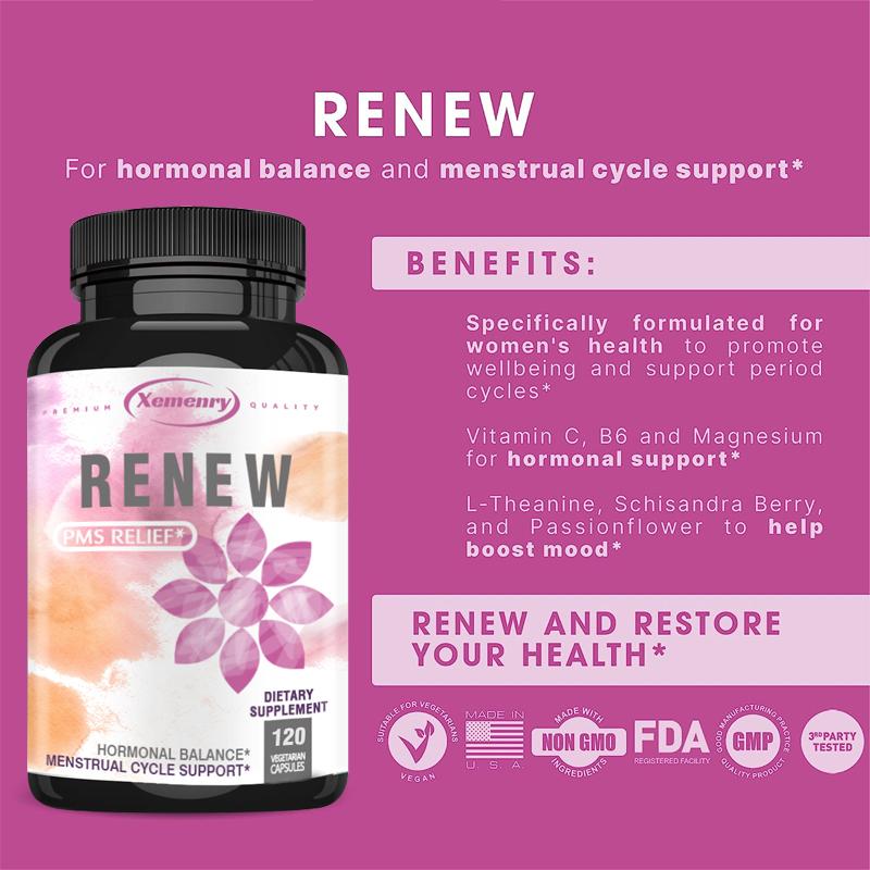 Xemenry is rich in various vitamins, improves mood, supports female hormone balance, and is suitable for adults.